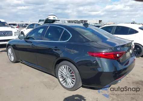 2018 Alfa Romeo Giulia Ti Lusso Awd из США, поврежденный, VIN ZARFAEEN4J7571532